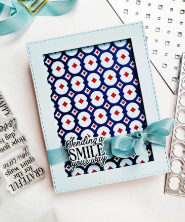 Alternative view of PINKFRESH STUDIO - Lattice Glow coverplate die