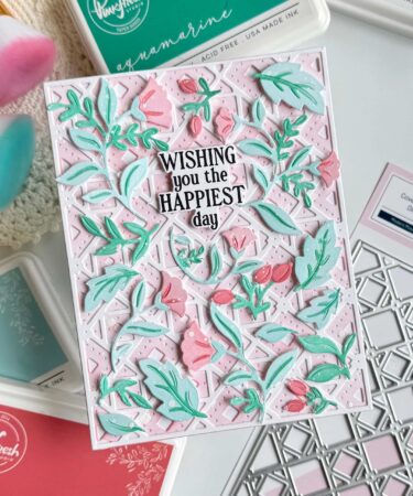 Alternative view of PINKFRESH STUDIO - Diamond Delight coverplate die