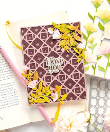 Alternative view of PINKFRESH STUDIO - Modern Mosaic coverplate die