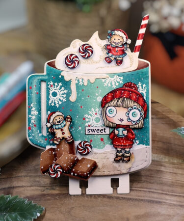 Alternative view of AALL & CREATE - Die-Cutting 15x15cm - Warm Hug