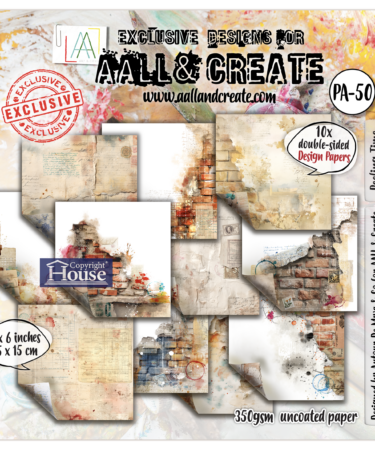 AALL & CRETE - Design Paper -6X6" - Peeling Time