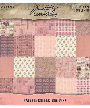Idea-ology Double- Sided Cardstock 12"X12" 12/Pkg - Palette Collection: Pink