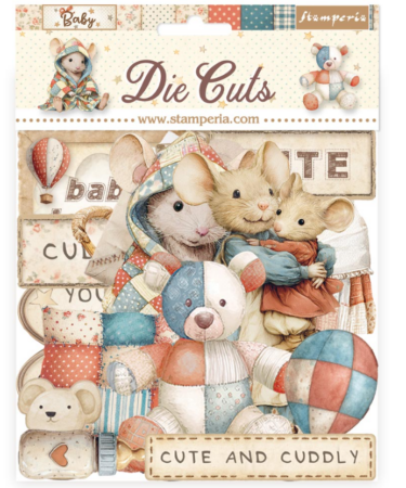 STAMPERIA -  Collezione Baby - Die cuts assortiti