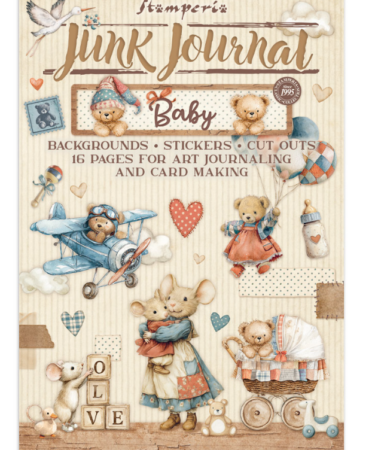 STAMPERIA -  Collezione Baby - Junk journal stickers, cut-outs, backgrounds