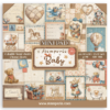 STAMPERIA -  Collezione Baby - Mini Pad 6 fogli cm 30,5x30,5 12"x12"