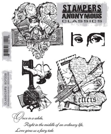 Stampers Anonymous Classics #8 Cling Mount Stamps
