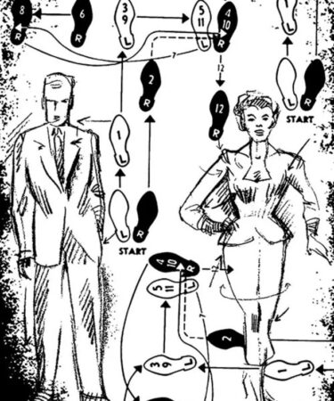 Stampers Anonymous Dance Tim Holtz Components Cling Mount Collage Stamp