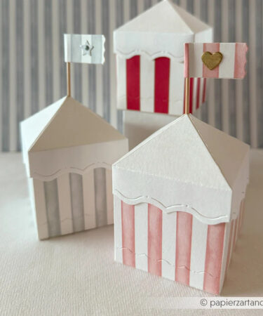 Alternative view of ALEXANDRA RENKE- set di fustelle -'Festliche Zelt Box'