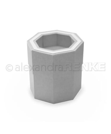 ALEXANDRA RENKE- set di fustelle -  'Achteckbox mit Fenster'