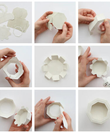 Alternative view of ALEXANDRA RENKE- set di fustelle -  'Achteckbox mit Fenster'