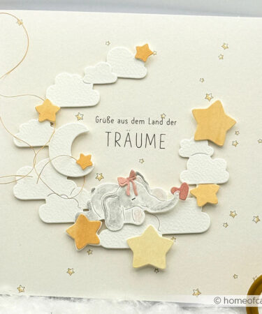 Alternative view of ALEXANDRA RENKE- set di fustelle - 'Nachthimmelkranz'