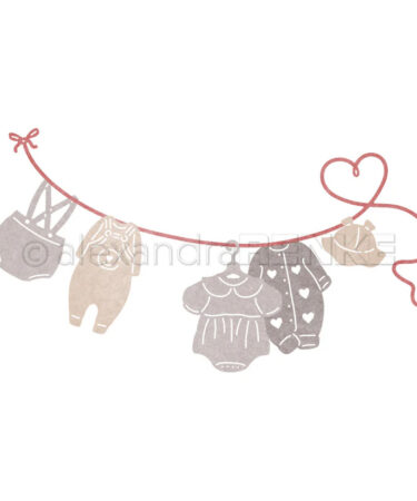 ALEXANDRA RENKE- set di fustelle - 'Stramplerparade'