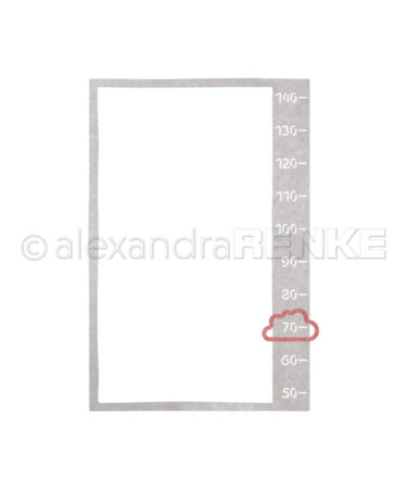 ALEXANDRA RENKE- set di fustelle -'Maßzauber-Bilderrahmen'