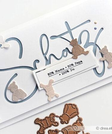 Alternative view of ALEXANDRA RENKE- set di fustelle - 'Kleine Bärchen Anhänger'