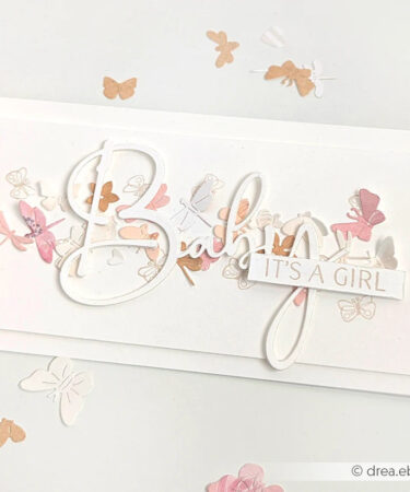 Alternative view of ALEXANDRA RENKE- set di fustelle - 'Lebendige Typo Baby'