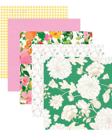 Spellbinders - Rosie's Studio - Collezione Breakfast in Bed -  6x6" Designer Paper Pad