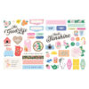 Spellbinders - Rosie's Studio - Collezione Breakfast in Bed - Chipboard Stickers