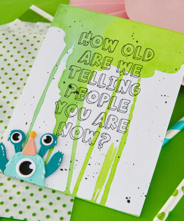 Alternative view of SPELLBINDERS - Collezione Aged to Perfection - How Old? Press + Foil Plate