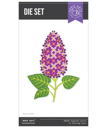 Alternative view of Hero Arts - Collezione Spring Meadow - Birdsong Script Cling Stamp