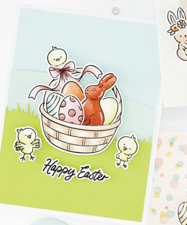 Alternative view of Hero Arts - Collezione Eggstra Special- Spring Tweetings Clear Stamp Set