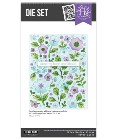 Alternative view of Hero Arts - Collezione Spring Meadow - Meadow Blooms Die & Stencil Bundle
