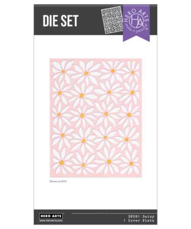 Hero Arts - Collezione Eggstra Special- Daisy Cover Plate Die