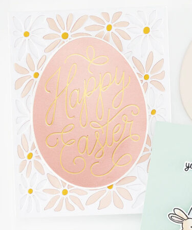 Alternative view of Hero Arts - Collezione Eggstra Special- Daisy Cover Plate Die