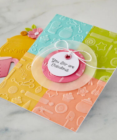 Alternative view of SPELLBINDERS - Collezione Make It & Bake it- Confection Companions 3D Embossing Folder by Tina Smith