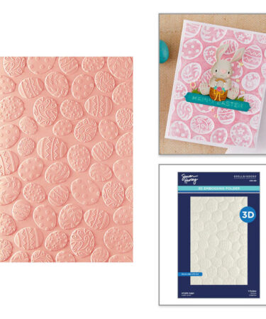 SPELLBINDERS - Collezione Happy Spring by Simon Hurley - Ornate Eggs 3D Embossing Folder