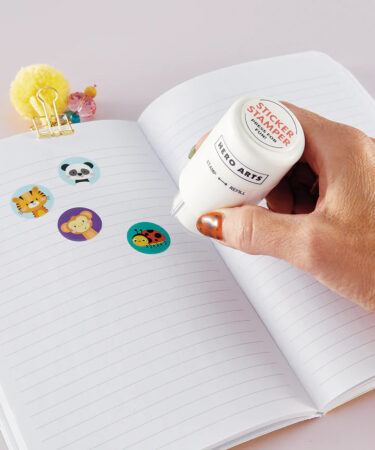 Alternative view of Hero Arts Critters Sticker Stamper Starter Pack