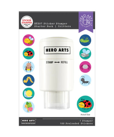 Hero Arts Critters Sticker Stamper Starter Pack