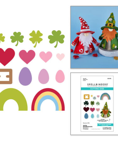 SPELLBINDERS - Spring Embellishments Felt Décor Etched Dies by Sandi MacIver