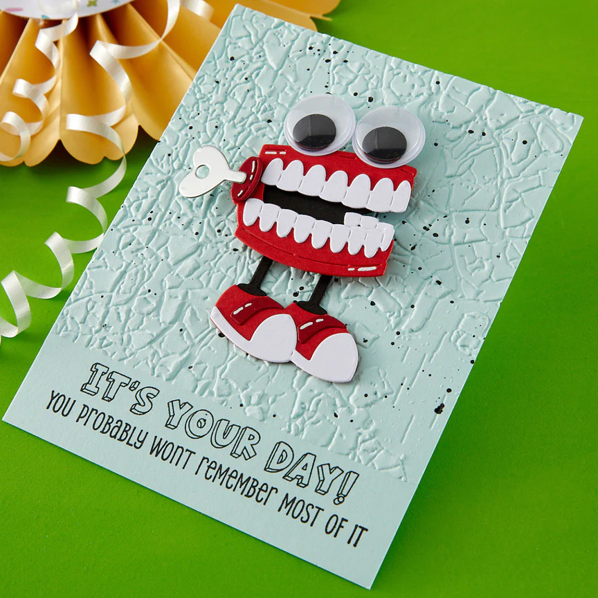 SPELLBINDERS - Collezione Aged to Perfection - Dancin' Chatterbox Etched Die - immagine 2