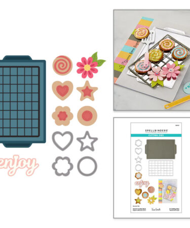 SPELLBINDERS - Collezione Make It & Bake it- Cool It Cookie Rack Etched Dies by Tina Smith