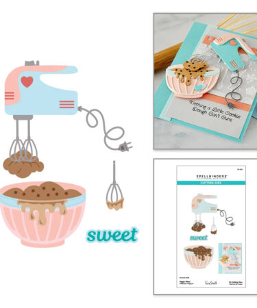 SPELLBINDERS - Collezione Make It & Bake it- Magic Mixer Etched Dies by Tina Smith