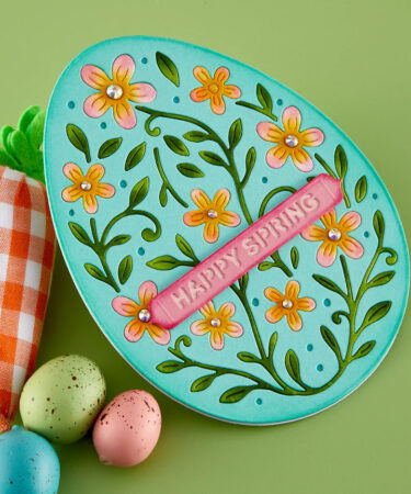 Alternative view of SPELLBINDERS - Collezione Happy Spring by Simon Hurley - In Bloom Egg Etched Dies