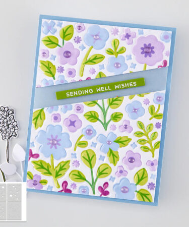 Alternative view of Hero Arts - Collezione Spring Meadow - Color Layering Meadow Blooms Stencils