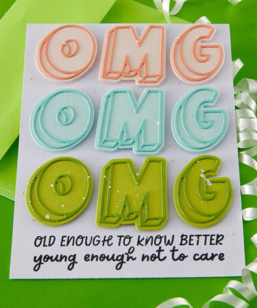 Alternative view of SPELLBINDERS - Collezione Aged to Perfection - OMG Etched Dies