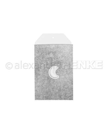 ALEXANDRA RENKE- fustelle  'Etikett im Tütchen-Mond'