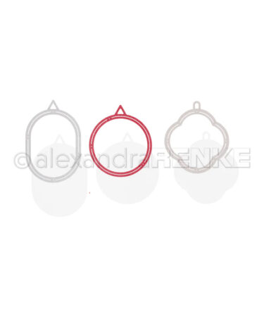 ALEXANDRA RENKE- fustelle  'Runde-Rähmchen'