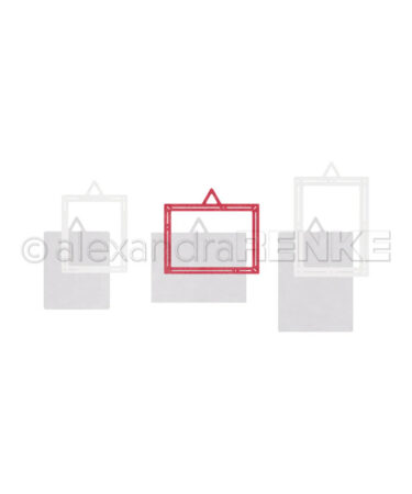 ALEXANDRA RENKE- fustelle  'Motiv Rähmchen'