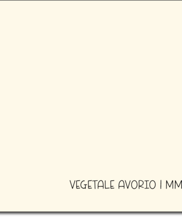 IL NEGOZIO DELLA MAMMA DI CLE -LE CARTE DELLA CLE  - VEGETALE AVORIO 1 MM 12,5"X12,5"