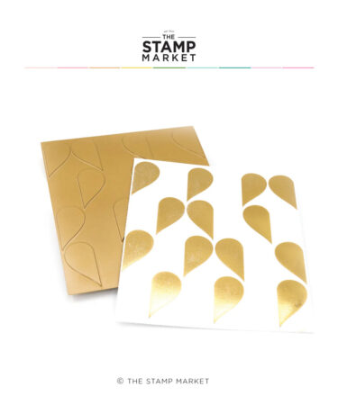 THE STAMP MARKET - HALF HEART PRESS PLATE