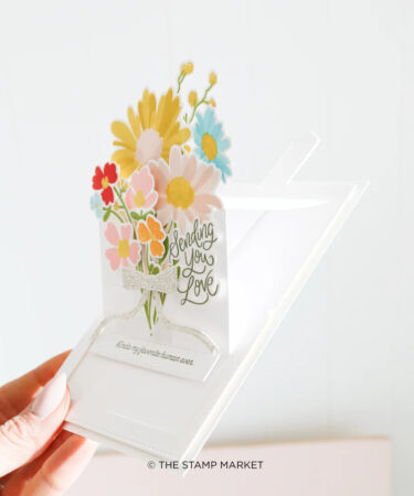 Alternative view of THE STAMP MARKET - SLIDER POP UP CARD