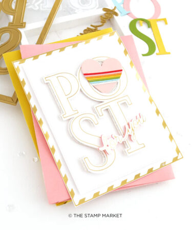 Alternative view of THE STAMP MARKET - POST STENCIL