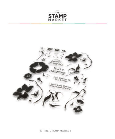 THE STAMP MARKET - GARDEN IMPRESSIONS STAMP