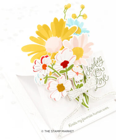 Alternative view of THE STAMP MARKET - FRESHLY PICKED POSIES DIE