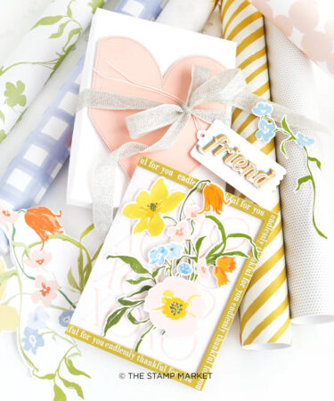 Alternative view of THE STAMP MARKET - GARDEN IMPRESSIONS DIE