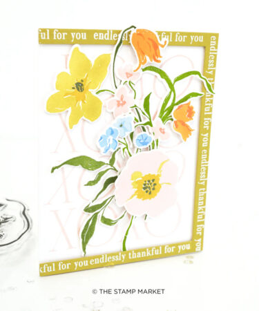 Alternative view of THE STAMP MARKET - GARDEN IMPRESSIONS 2 DIE