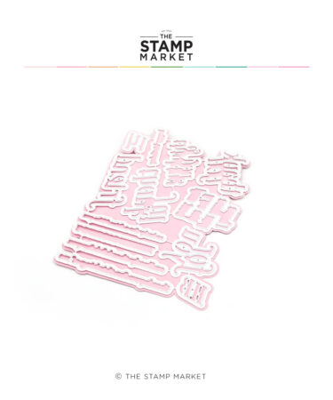 THE STAMP MARKET - FRIENDLY THOUGHTS DIE